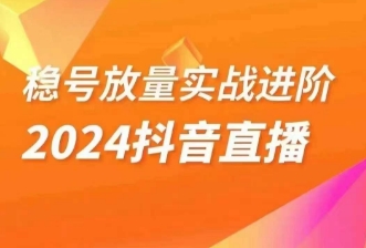 稳号放量上涨实战演练升阶—2024抖音直播间，直播房间精细化营销的几个流程|云雀资源分享