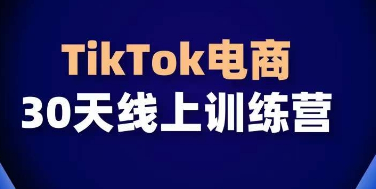 TikTok电商带货30天线上课，不可错过的全球流量洼地！|云雀资源分享