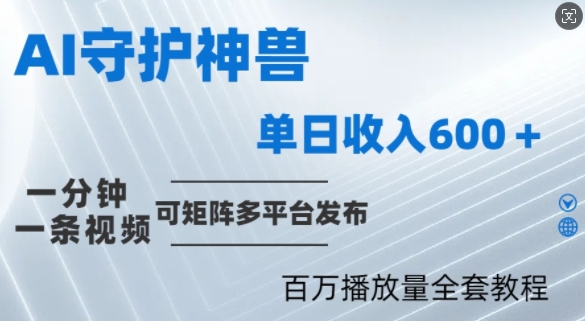 制作各省守护神，100多W播放量的视频只需要1分钟就能完成【揭秘】|云雀资源分享