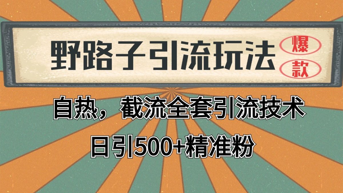 抖音小红书视频号全平台引流打法，全自动引流日引2000+精准客户|云雀资源分享